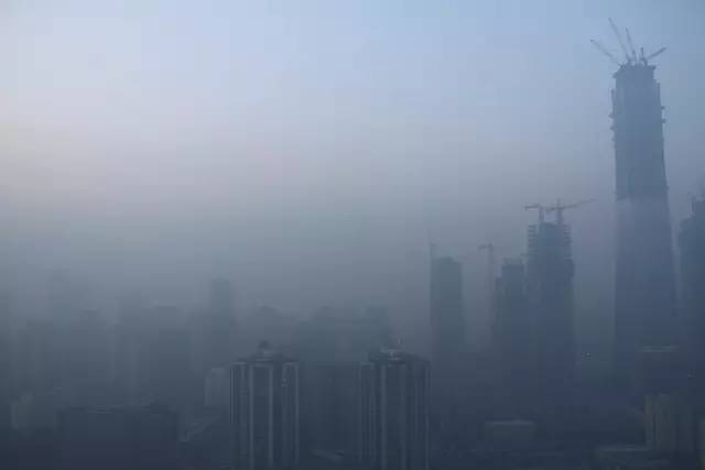 △2016年12月30日，北京雾霾笼罩。