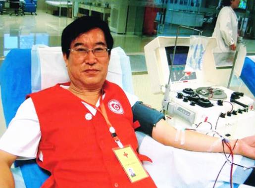 无偿献血志愿者史在兴：公益路上的“长跑”健