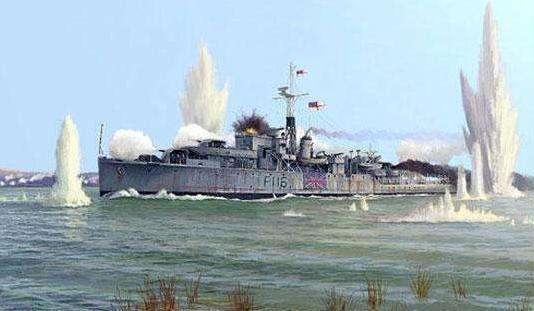 英国军舰被“解押”出境, 这是忘了69年前紫石英号上的三面白旗