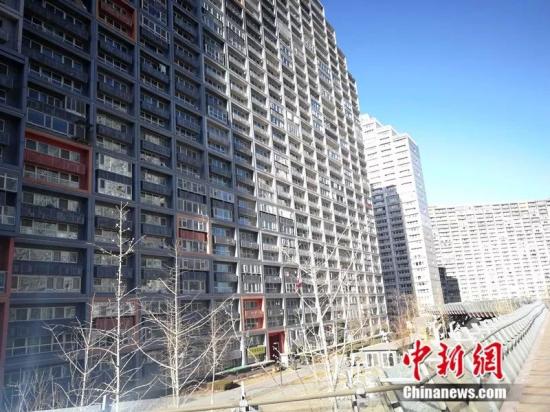 2018年12月，北京像素小区，楼房窗户密密麻麻。<a target='_blank' href='http://www.chinanews.com/' >中新网</a>记者邱宇摄