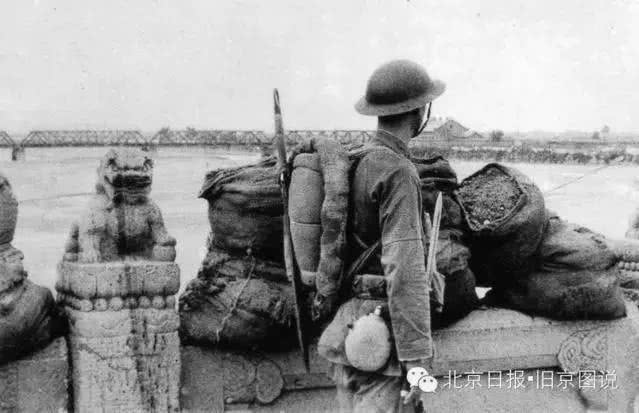 1937年7月7日，卢沟桥上的守军