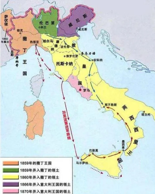 面积最小的国家梵蒂冈是如何从意大利独立出来的组图